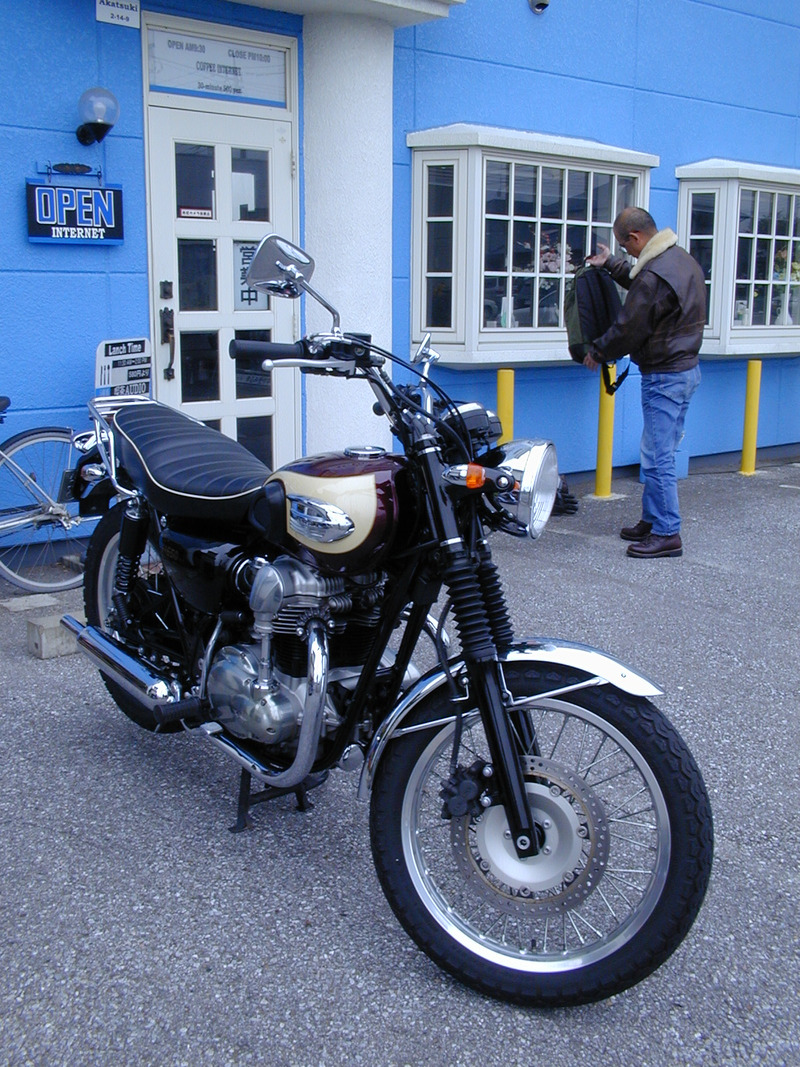 W650の引き渡し