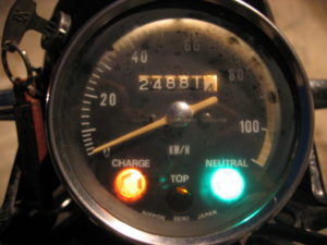 KC125のメーター