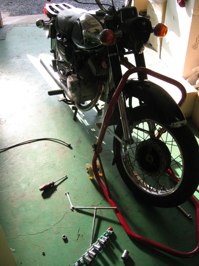 KC125、故障中