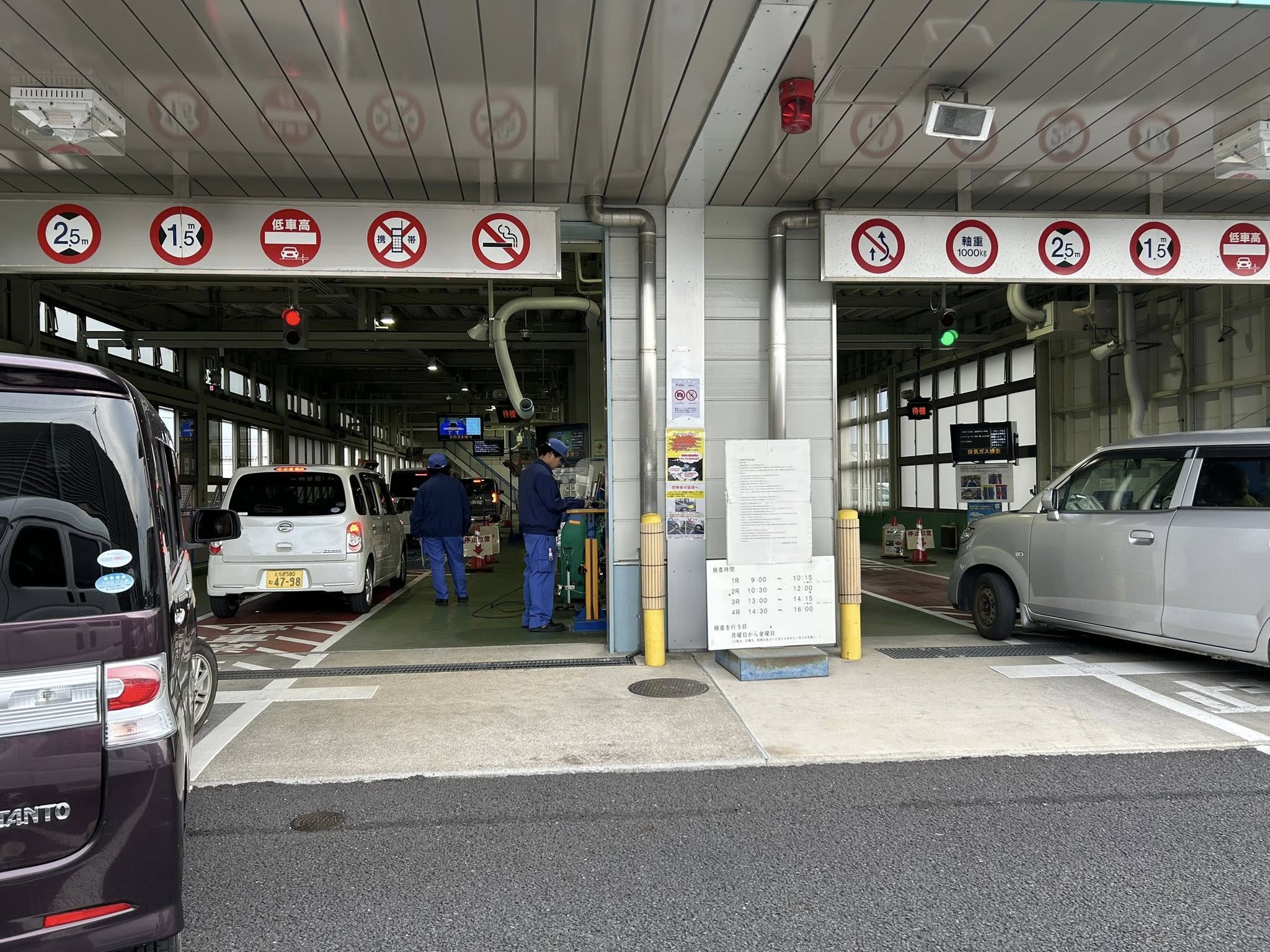 アクティバンの継続検査（車検）